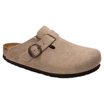 FOSA女鞋软木半拖鞋包头鞋男女同款真皮牛皮2026新款一脚蹬勃肯鞋