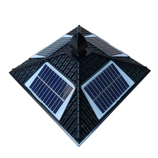 柱头灯盖子3.7锂电池光源维修安装改造草坪灯壁灯太阳能配件防水