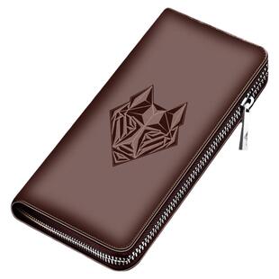 七匹狼钱包男士长款拉链正品真皮钱夹大容量皮夹多卡位手机包2026