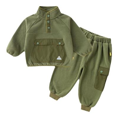 嘟嘟家儿童套装冬季男童秋装卫衣裤子宝宝冬装女童童装小婴儿衣服