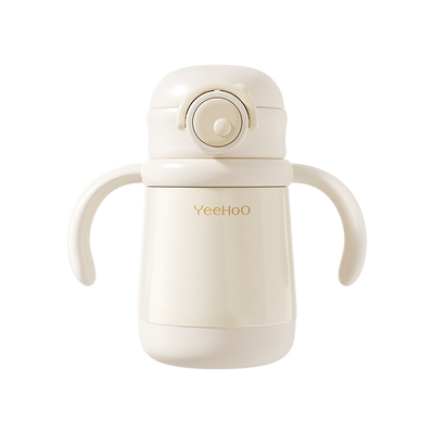 英氏宝宝保温杯小月龄吸管奶瓶