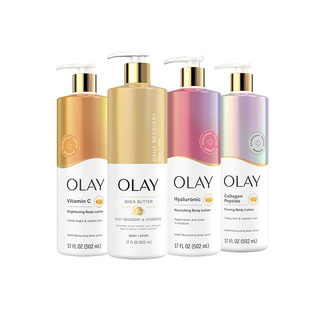 Olay玉兰油身体乳保湿滋润秋冬维生素c烟酰胺焕白肤乳木果正品