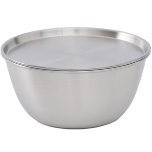 肆月儿童304不锈钢碗食品级带盖蒸蛋碗家用迷你小碗保鲜碗备料碗