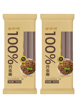 金沙河低脂纯荞麦面条杂粮挂面