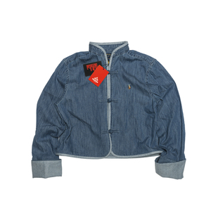 Ralph Lauren/拉夫劳伦 Remake 新中式国风盘扣牛仔外套ENCOMPASS