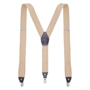 男女背带夹三夹吊裤带男士肩带经典老人胖人裤子防掉带强力夹扣