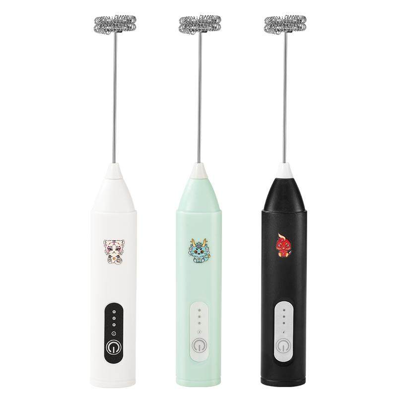 打奶泡器家用电动打蛋机咖啡打泡牛奶搅拌器迷你手持奶盖打发器