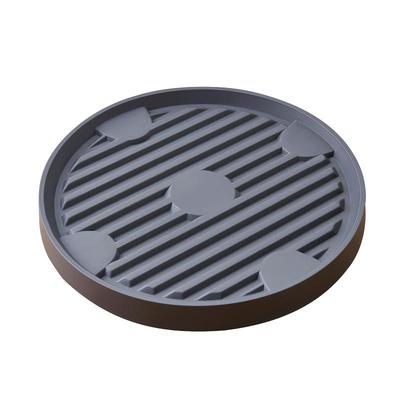 移动花盆托盘带轮圆形防滑静音