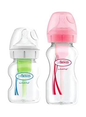 布朗博士奶瓶爱宝选PLUS宽口径新生婴儿防胀气PP奶瓶150ml/270ml