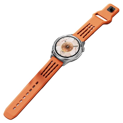 适用华为gt6手表表带gt5氟橡胶watch5运动4/5pro专用GT3男款系列GT Runner2腕带透气智能非凡大师配件女夏jw