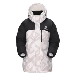 骆驼户外羽绒服冬季新款男款女款防风防泼水拒水绒外套加厚面包服