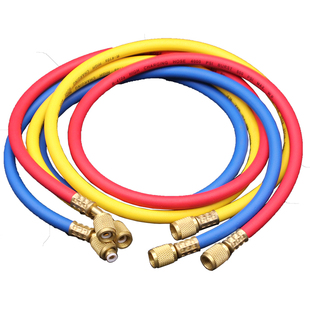 进口加氟管R134 R22R410管耐高压冷媒加液管汽车空调制冷剂加注管