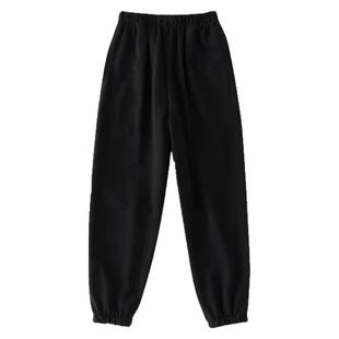 湖州织里女童裤子秋冬款加绒2025爆款儿童薄绒卫裤女孩运动裤洋气