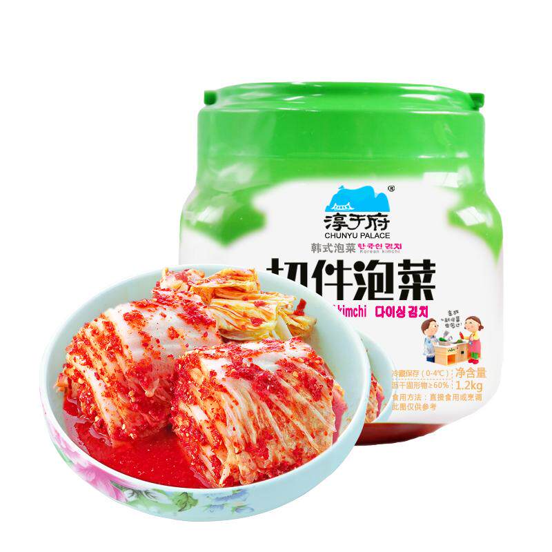 淳于府切件泡菜1.2kg生鲜冷藏