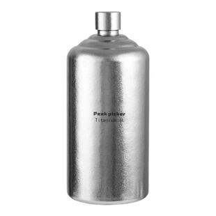 纯钛酒壶便携大容量酒具白酒瓶盛酒器钛金属酒壶随身户外露营酒具