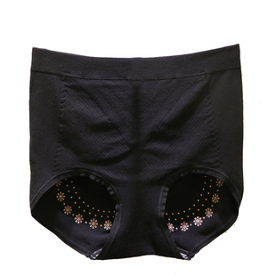 爱戴D2038暖宫裤抑菌排湿高腰提包臀收腹石墨烯底裆女士内裤D2039