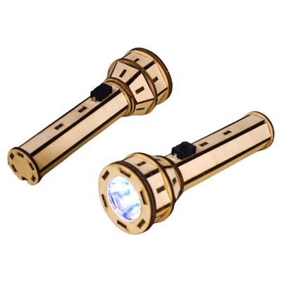 DIY自制手电筒锻炼动手能力