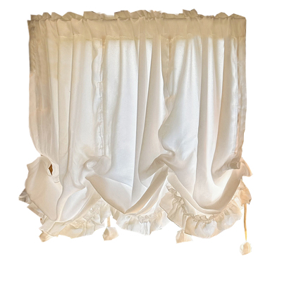 透光不透人法式上下升降帘提拉帘