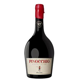 意大利原瓶进口pinocchio彼奇尼奇遇半甜红葡萄酒匹诺曹红酒13°