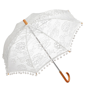 黑色蕾丝伞法式复古洋伞新娘婚纱摄影拍照道具洛丽塔lolita儿童伞