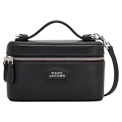 【季末折扣】MARC JACOBS/莫杰 MJ 牛皮方形斜挎包手提包化妆包