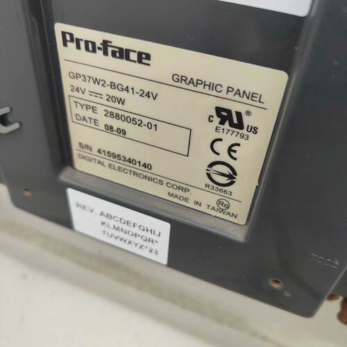 【请询价】Pro-face普洛菲斯触摸屏GP37W2-BG41-24V