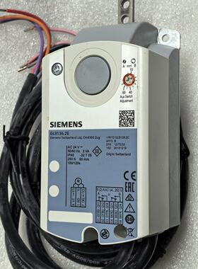 西门子GLB136.2E风阀执行器，瑞士原装进口，AC24V