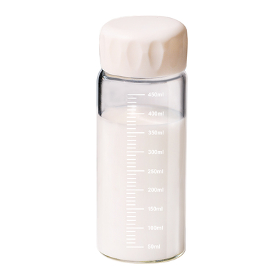 玻璃杯豆浆杯高硼硅耐高温牛奶杯