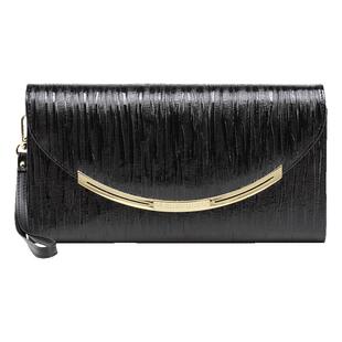 时尚真皮宴会手拿包女气质2025新款牛皮有卡位大容量手抓包链条包