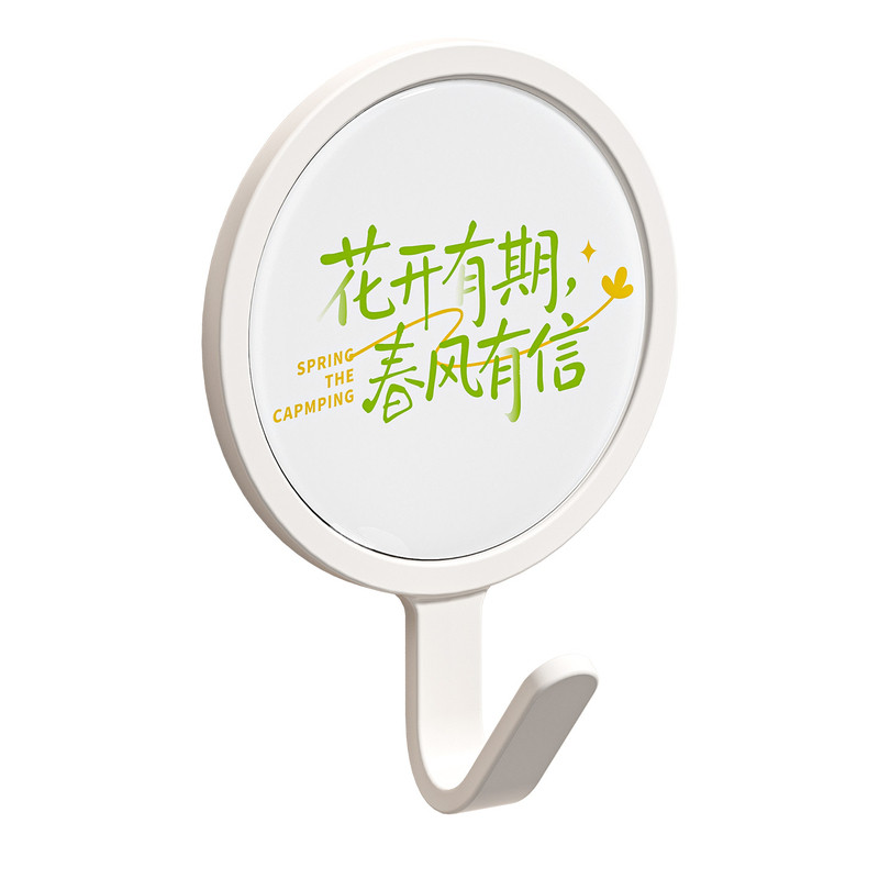 免打孔可爱墙钩亚克力挂钩收纳置物粘钩强力承重易安装装饰性家用