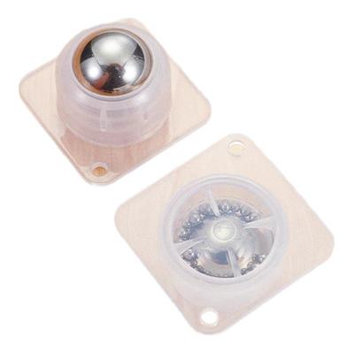 粘贴式万向滑轮免打孔滚珠轴承轮家用加厚底座静音移动耐 磨小轮