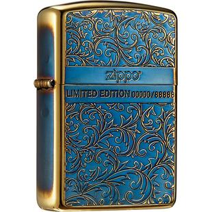 Zippo官方旗舰店之宝幸运唐草限量编号煤油打火机送客户生日礼物