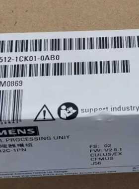 议价6ES7512-1CK01-0AB0西门子PLC S7-1500CPU模块6ES75121CK010A