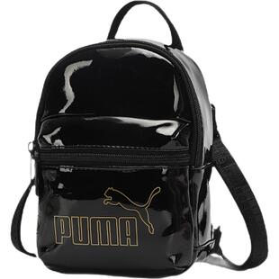 PUMA/彪马当季新款仙女可爱亮皮漆面户外迷你双肩包077922-01