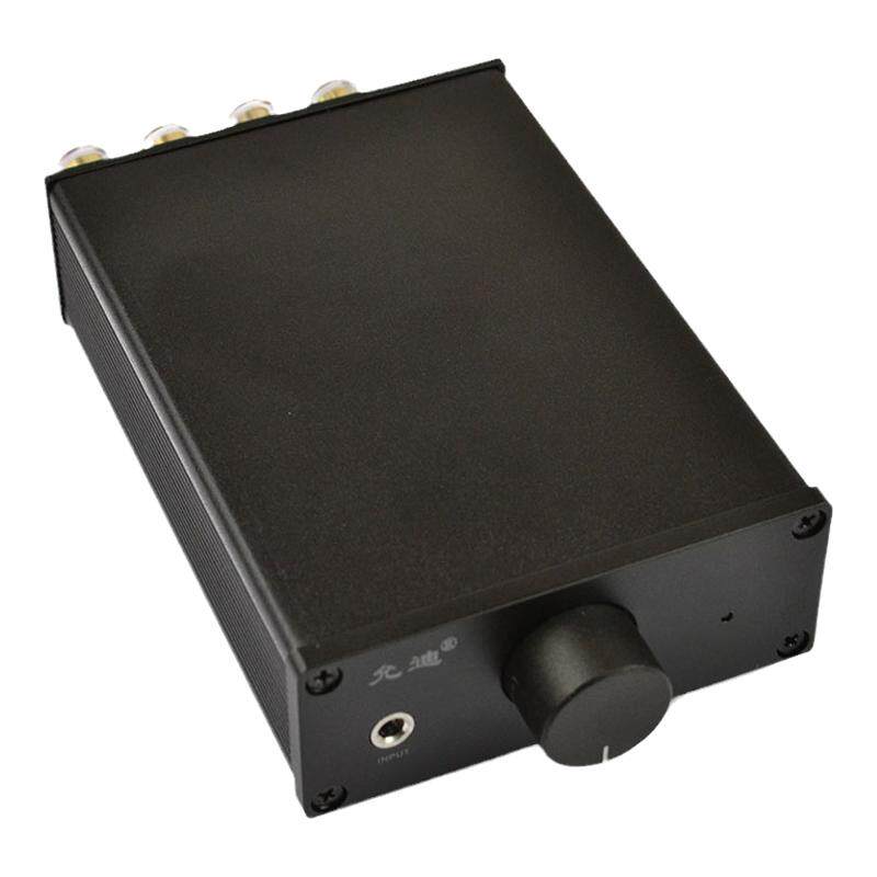 允迪家用TPA3116双声道D类HIFI纯后级2.0数字100W桌面发烧功放机