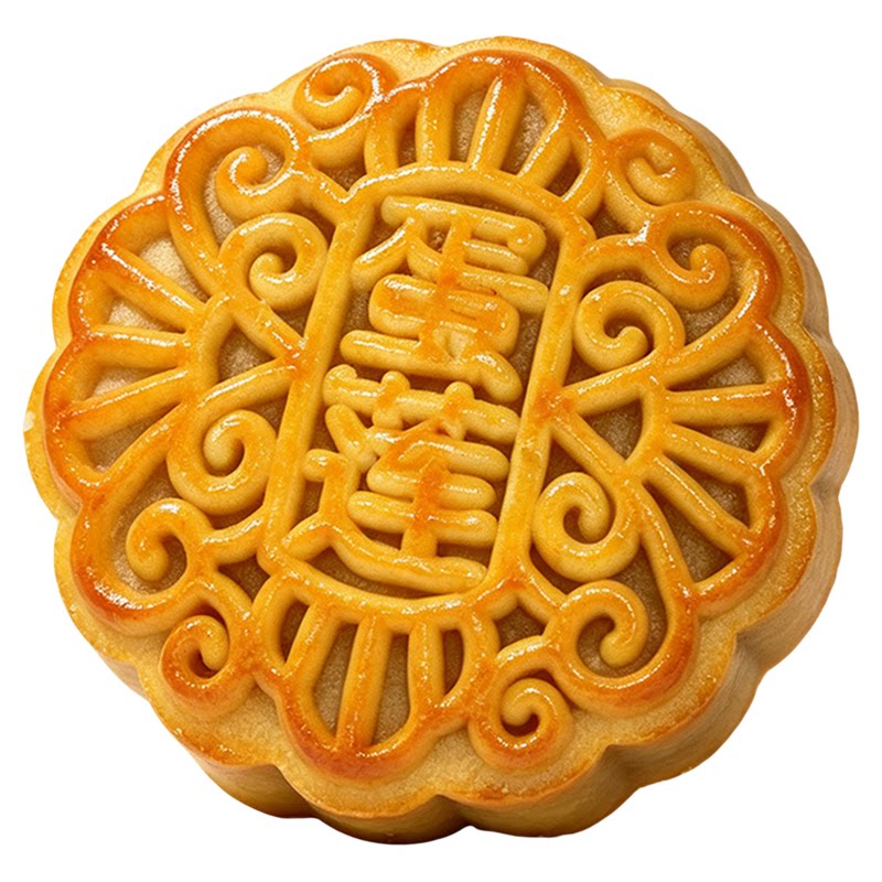邑家亲台山特产蛋黄莲蓉月饼广式冬瓜糕传统手工制作糕点120g*4个