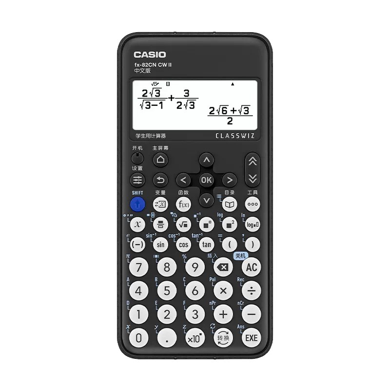 卡西欧计算器fx-82CNCWII新款