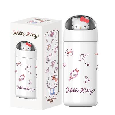 三丽鸥保温杯hellokitty凯蒂猫水杯库洛米316不锈钢水杯便携杯子