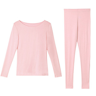 安莉芳秋冬女圆领打底薄款保暖内衣套装ED0327/ED0328/ED00421