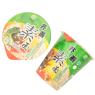 齐善素面杯面速食方便面罗汉斋面桶装泡面斋面素食面条
