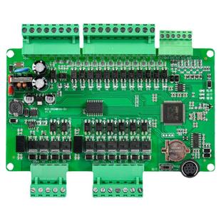 陆杰国产plc工控板陆杰简易可编程plc兼容fx2n工业控制器24mr/mt