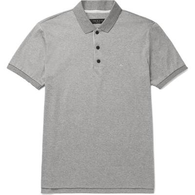【618狂欢】Rag＆Bone 夏季男棉质修身短袖Polo衫mr