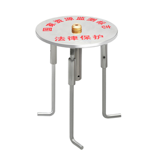 大水牛强制对中盘全站仪对中基座不锈钢归心盘控制点基坑监测点