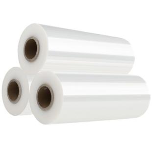 缠绕膜打包膜工业用保鲜膜打包黑色50cm透明pe膜快递搬家拉伸胶膜