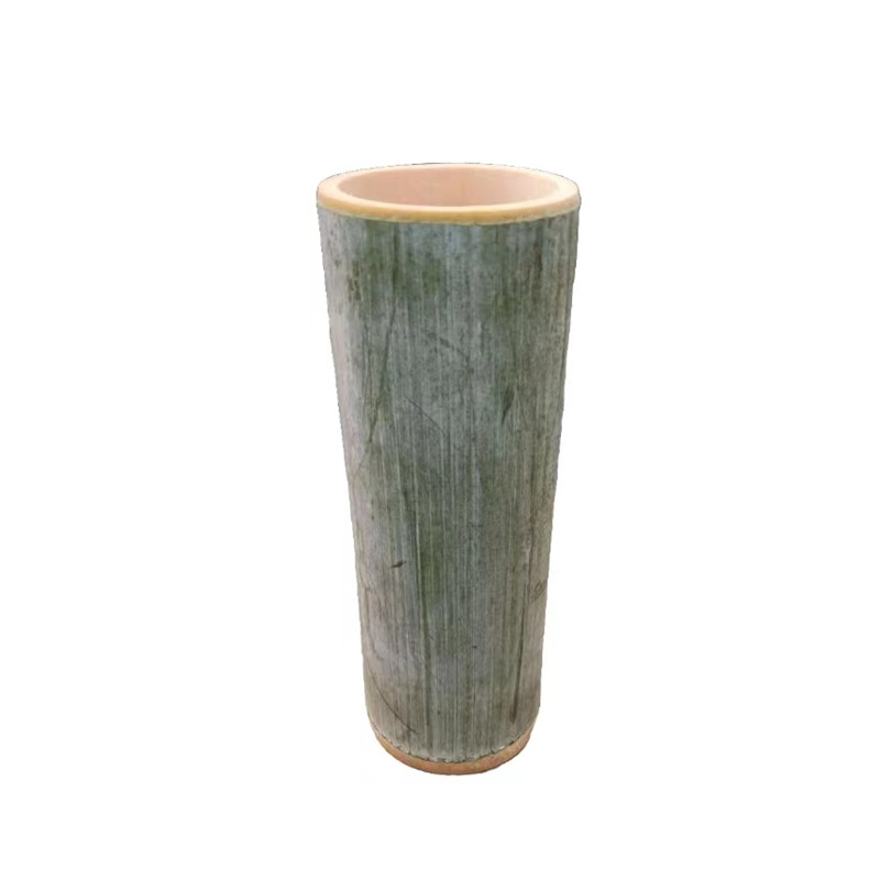 竹筒高笔筒婚庆摆件插花筒竹器竹制品餐具现做竹筒子去青天然竹子