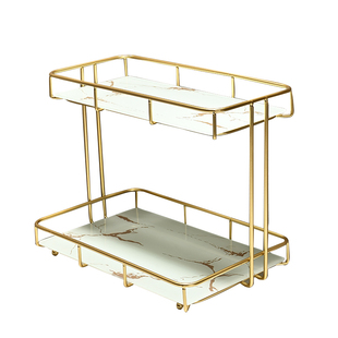 卫生间置物架洗漱台洗手台置物架化妆品收纳盒浴室台面洗手间架子