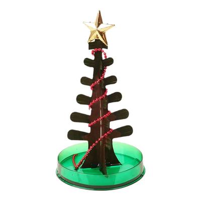 魔法圣诞树浇水会开花的纸树