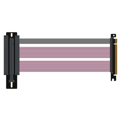 PCIe4.0显卡延长线粉色高颜值