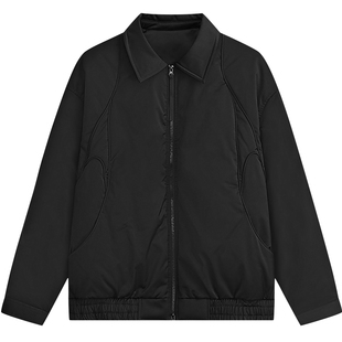 MODE COMMUTER | MC75D高密绒感缎面防水翻领短款设计感羽绒服