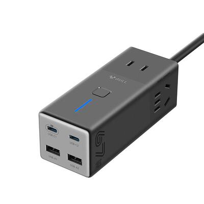 公牛小电舱快充插座迷你便携炫彩